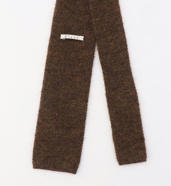 TOMORROWLAND GOODS「Bleck ウールナイロン ニットタイ」|ネクタイ・蝶ネクタイ|