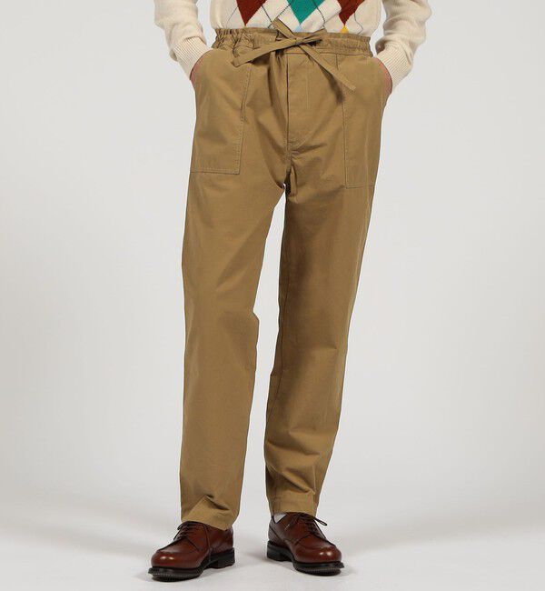 TOMORROWLAND MENS「コットンポプリン バギーイージーパンツ」|その他|