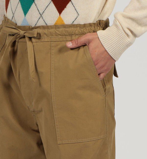 TOMORROWLAND MENS「コットンポプリン バギーイージーパンツ」|その他|