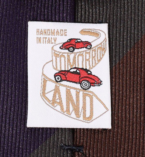 TOMORROWLAND GOODS「TOMORROWLAND MADE IN ITALY シルク ブワイドストライプ ネクタイ」|ネクタイ・蝶ネクタイ|