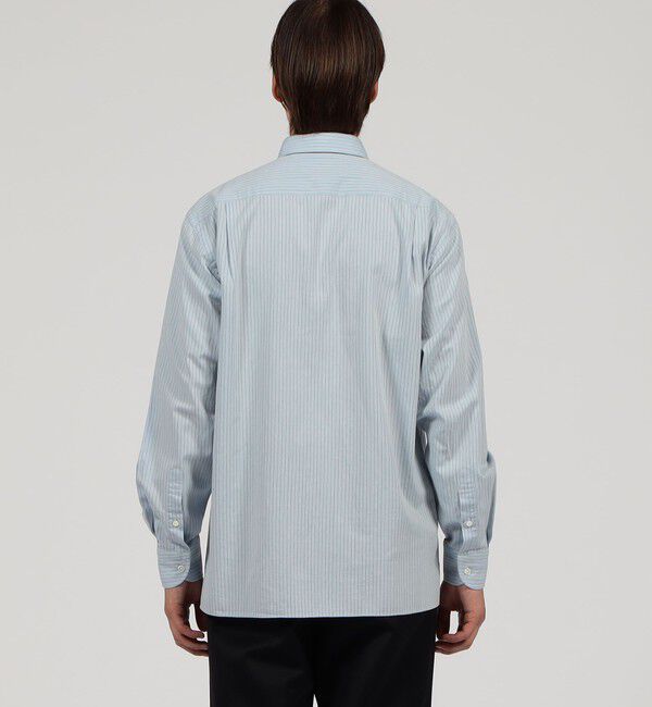 TOMORROWLAND MENS「コットンウールツイル ショートポインテッドワイドカラーシャツ」|シャツ・ブラウス|