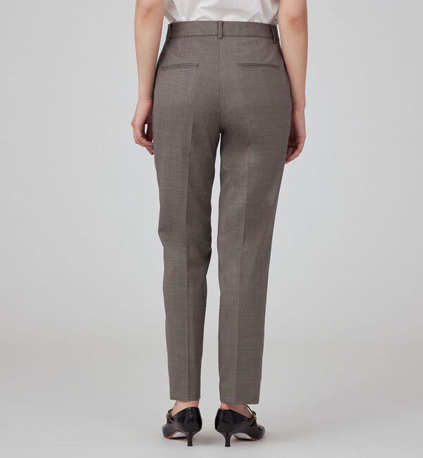 TOMORROWLAND collection「ブラウニーシャークスキン ペンシルパンツ」|スラックス|