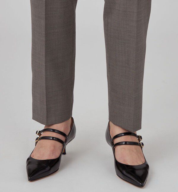 TOMORROWLAND collection「ブラウニーシャークスキン ペンシルパンツ」|スラックス|