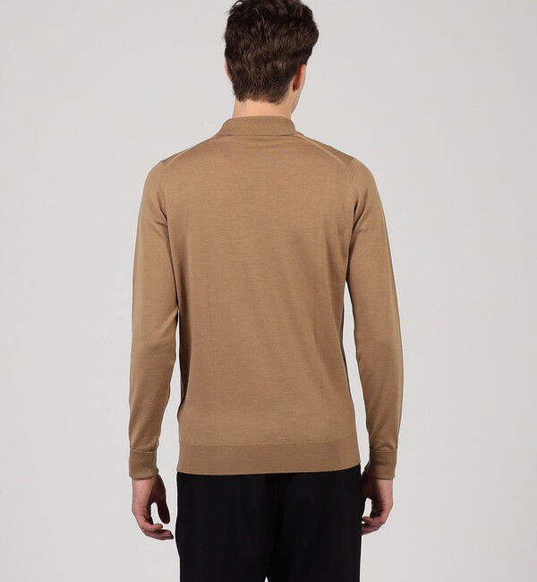 TOMORROWLAND BUYING WEAR「JOHN SMEDLEY 30G EASY FIT ウール ニットポロシャツ DORSET」|ニット・セーター|