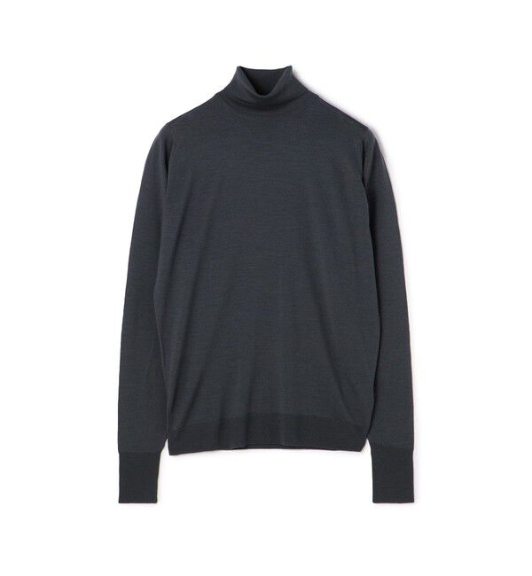 TOMORROWLAND BUYING WEAR「JOHN SMEDLEY 30G EASY FIT タートルネック RICHARDS」|ニット・セーター|17 チャコールグレー