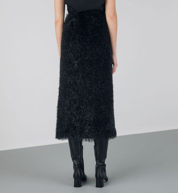 DES PRES「シャギーロングストレートスカート」|スカート|