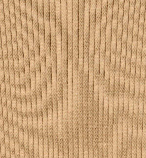 MACPHEE「コットンリブ クルーネックプルオーバー」|ニット・セーター|