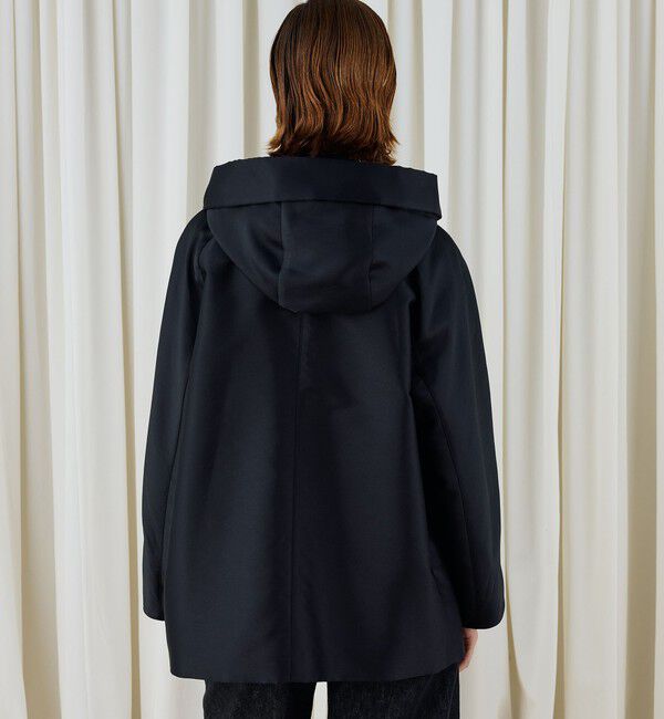 DES PRES「シルクポリエステルツイル フーデッドブルゾン」|ブルゾン・スタジャン|