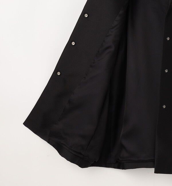 DES PRES「シルクポリエステルツイル フーデッドブルゾン」|ブルゾン・スタジャン|