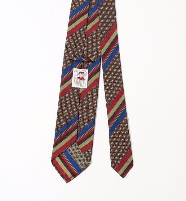 TOMORROWLAND GOODS「TOMORROWLAND MADE IN ITALY シルク レジメンタルネクタイ」|ネクタイ・蝶ネクタイ|