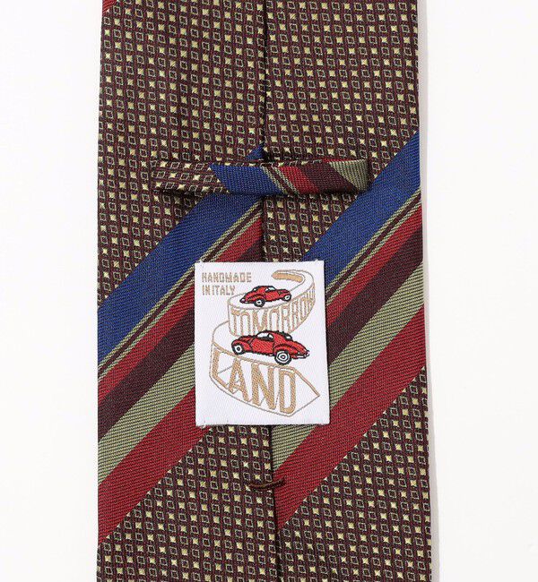 TOMORROWLAND GOODS「TOMORROWLAND MADE IN ITALY シルク レジメンタルネクタイ」|ネクタイ・蝶ネクタイ|