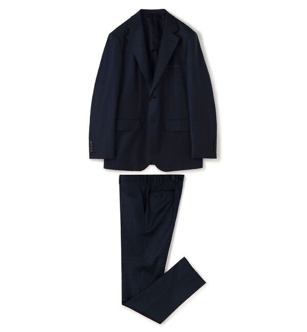 TOMORROWLAND MENS「TROFEO ウール シングルブレステッド2Bスーツ E.Zegna」|スーツ|69 ネイビー