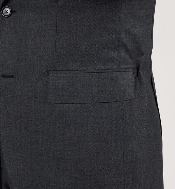 TOMORROWLAND MENS「TRAVELLER ウールシルク シングルブレステッド2Bスーツ E.Zegna」|スーツ|