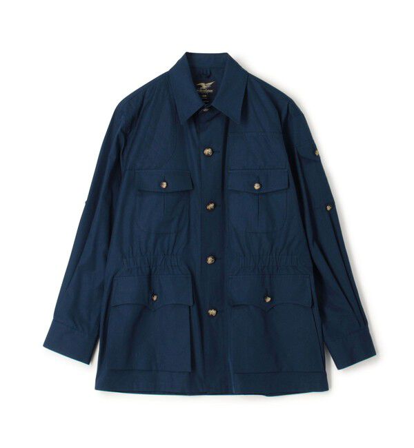 TOMORROWLAND MENS「【別注】Willis&Geiger コットン シャツブルゾン」|ブルゾン・スタジャン|67 ダークブルー