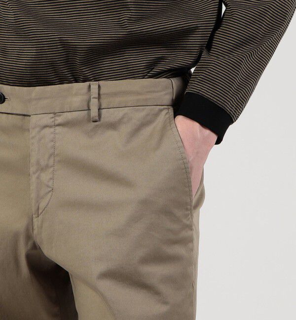 TOMORROWLAND MENS「ストレッチチノ イージースラックス」|スラックス|