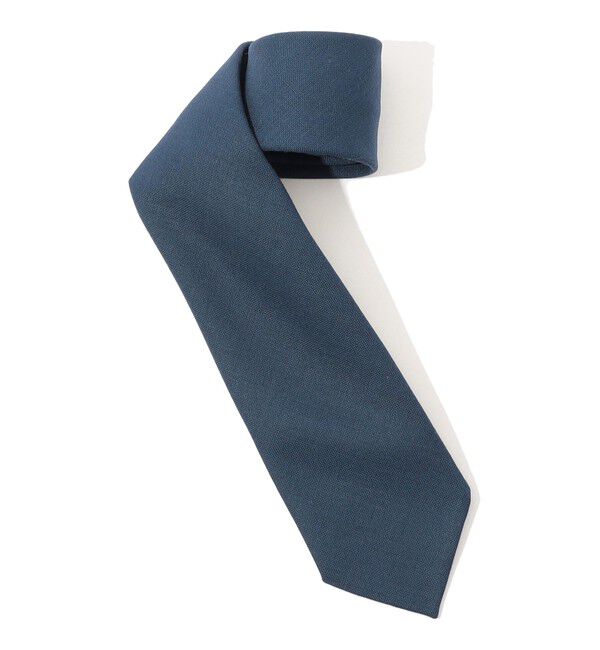 TOMORROWLAND GOODS「TOMORROWLAND ウール ソリッドネクタイ」|ネクタイ・蝶ネクタイ|65 ブルー