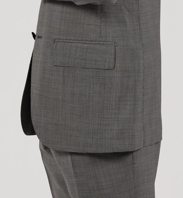 TOMORROWLAND MENS「Super120'sウールポリエステル シングルブレステッド2Bジャケット」|テーラードジャケット|