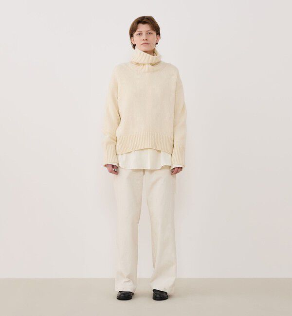 GALERIE VIE「ファインウール タートルネックプルオーバー」|ニット・セーター|