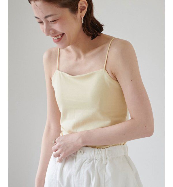 EMILYWEEK「《追加》オーガニックコットン混 ストレッチブラキャミソール」|インナー|