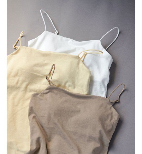 EMILYWEEK「《追加》オーガニックコットン混 ストレッチブラキャミソール」|インナー|