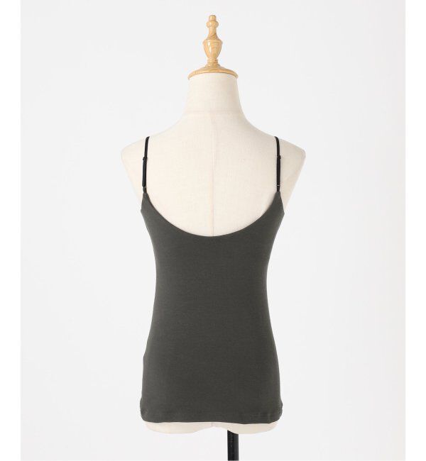EMILYWEEK「【RESET】オーガニックコットン混 ブラキャミソール（グレー、グリーン）」|インナー|