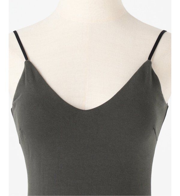 EMILYWEEK「【RESET】オーガニックコットン混 ブラキャミソール（グレー、グリーン）」|インナー|