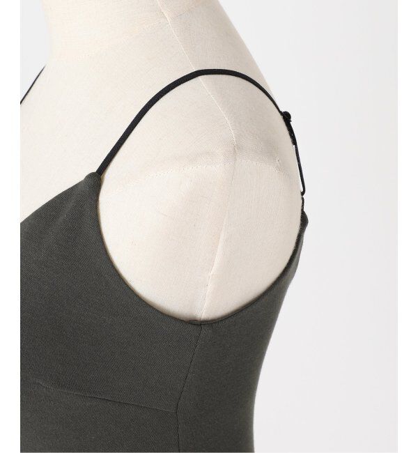 EMILYWEEK「【RESET】オーガニックコットン混 ブラキャミソール（グレー、グリーン）」|インナー|