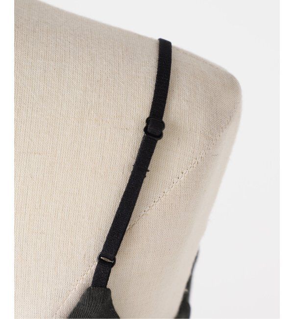 EMILYWEEK「【RESET】オーガニックコットン混 ブラキャミソール（グレー、グリーン）」|インナー|