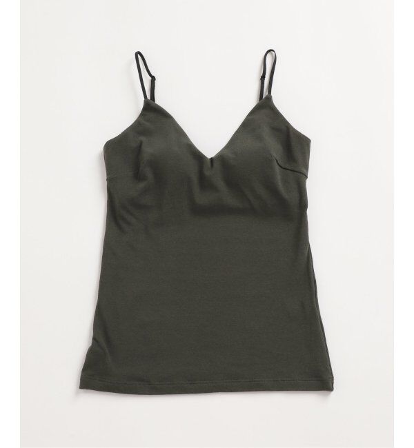 EMILYWEEK「【RESET】オーガニックコットン混 ブラキャミソール（グレー、グリーン）」|インナー|