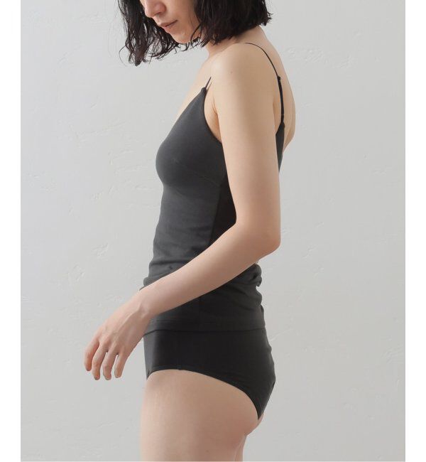 EMILYWEEK「【RESET】オーガニックコットン混 ブラキャミソール（グレー、グリーン）」|インナー|