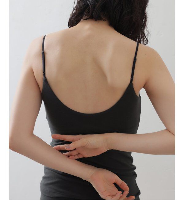 EMILYWEEK「【RESET】オーガニックコットン混 ブラキャミソール（グレー、グリーン）」|インナー|