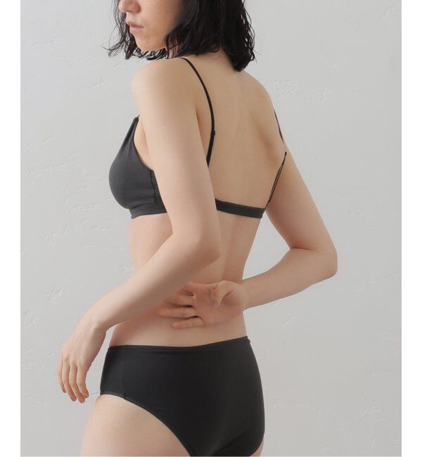 EMILYWEEK「【RESET】オーガニックコットン混 ブラ（グレー、グリーン）」|インナー|