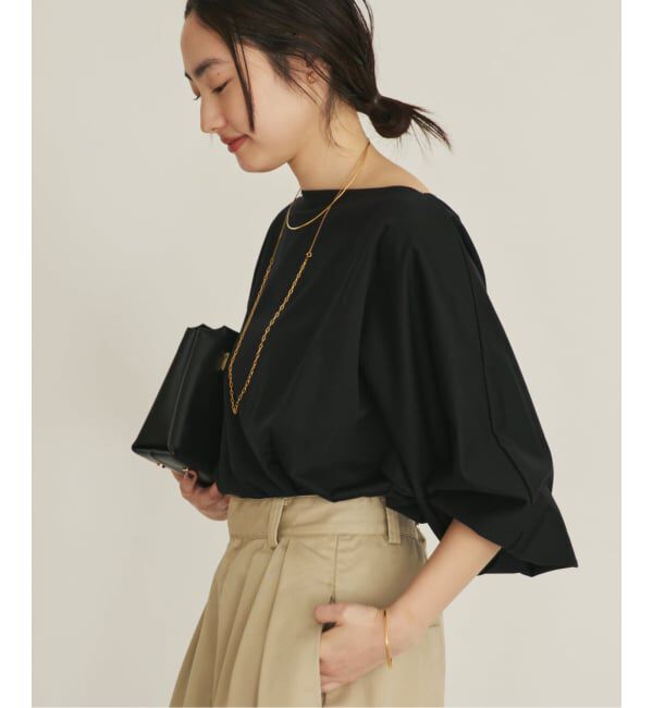 Plage「《予約》dolman jersey プルオーバー」|Tシャツ・カットソー|ブラック