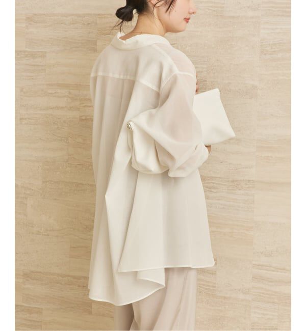 Plage「Sheer Tent Line シャツ」|シャツ・ブラウス|
