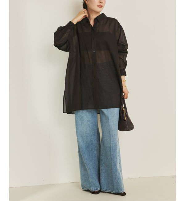 Plage「Sheer Tent Line シャツ」|シャツ・ブラウス|