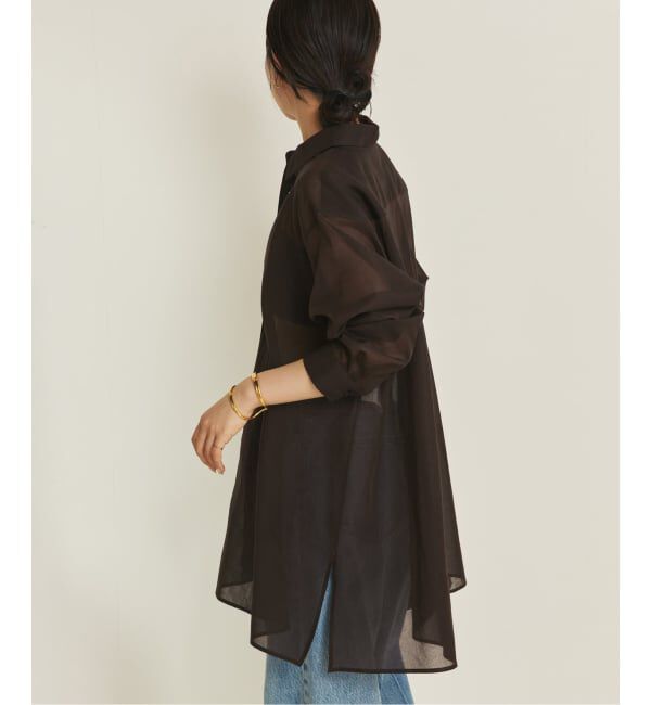 Plage「Sheer Tent Line シャツ」|シャツ・ブラウス|