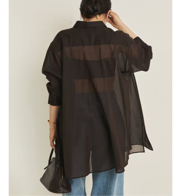 Plage「Sheer Tent Line シャツ」|シャツ・ブラウス|