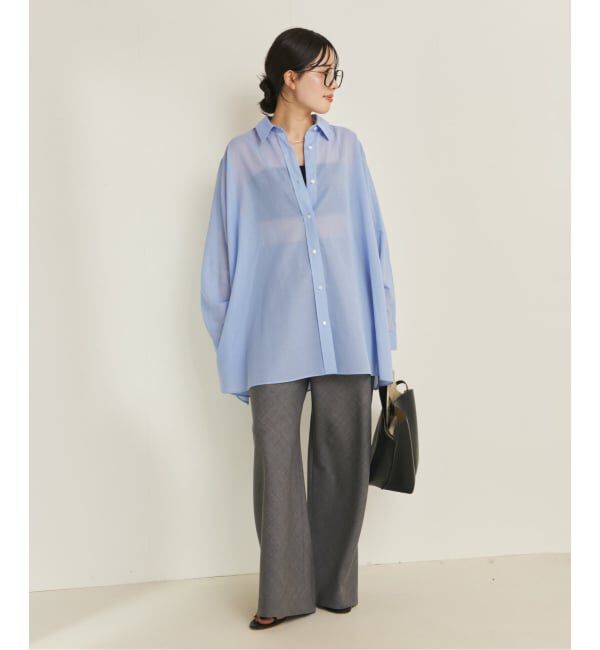 Plage「Sheer Tent Line シャツ」|シャツ・ブラウス|