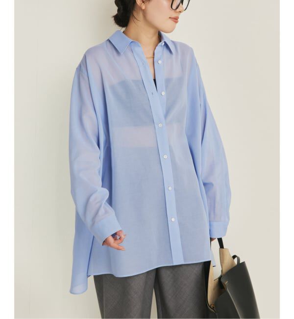 Plage「Sheer Tent Line シャツ」|シャツ・ブラウス|
