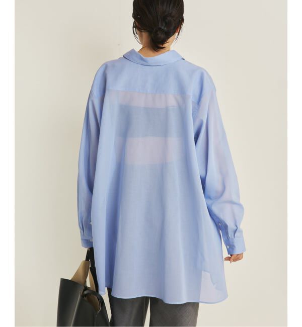 Plage「Sheer Tent Line シャツ」|シャツ・ブラウス|