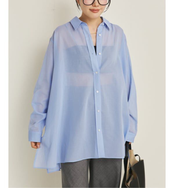 Plage「Sheer Tent Line シャツ」|シャツ・ブラウス|