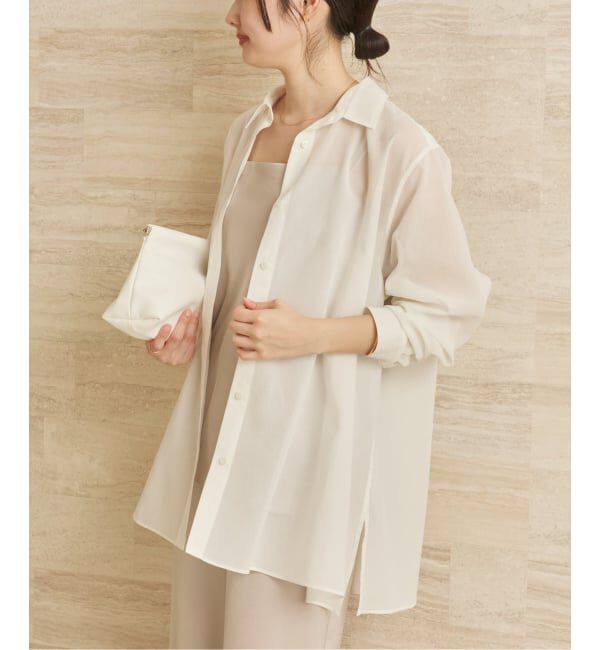 Plage「Sheer Tent Line シャツ」|シャツ・ブラウス|