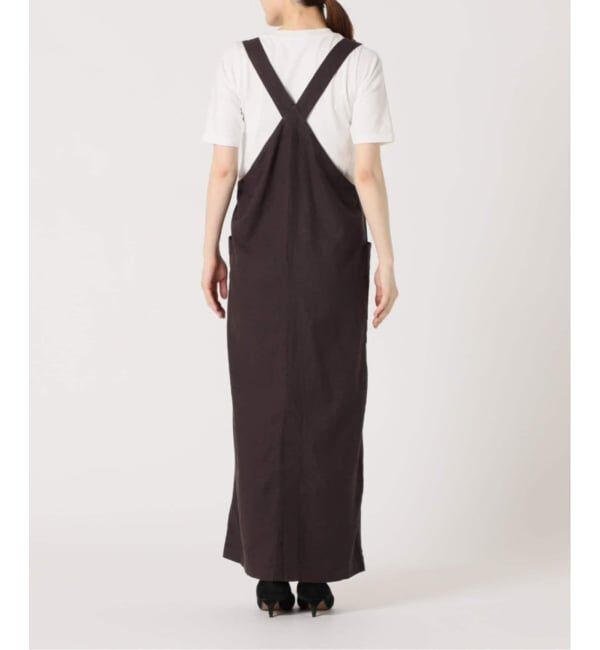 SLOBE IENA「《WEB/一部店舗限定/追加2》アイラインジャンパースカート」|ワンピース|