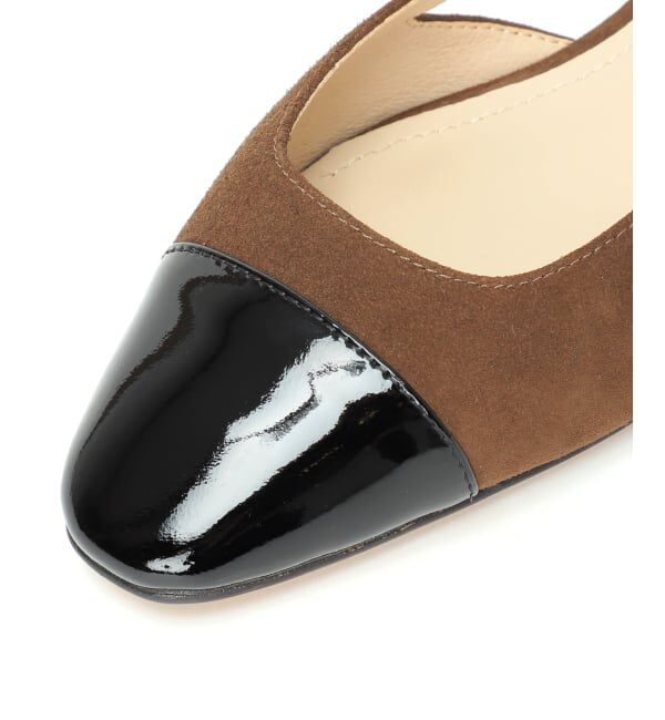 SLOBE IENA「SLOBE パテントバックスリングパンプス」|パンプス|