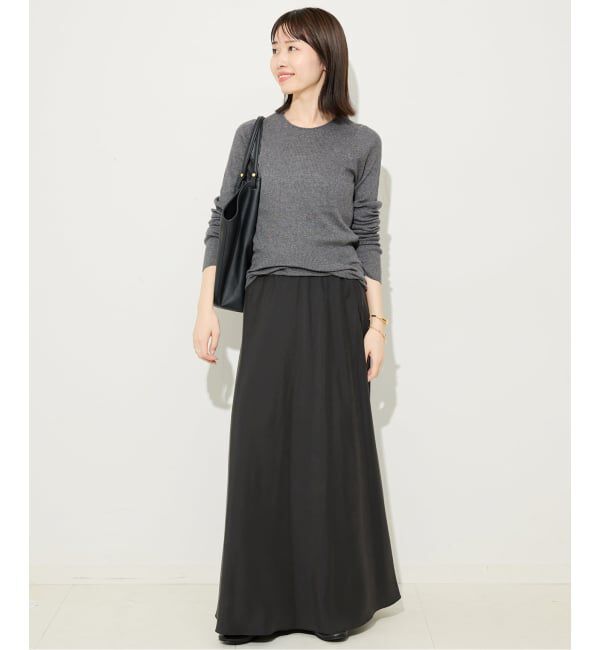 SLOBE IENA「《WEB限定/追加2》スイビハイゲージプルオーバー」|ニット・セーター|