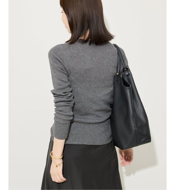 SLOBE IENA「《WEB限定/追加2》スイビハイゲージプルオーバー」|ニット・セーター|