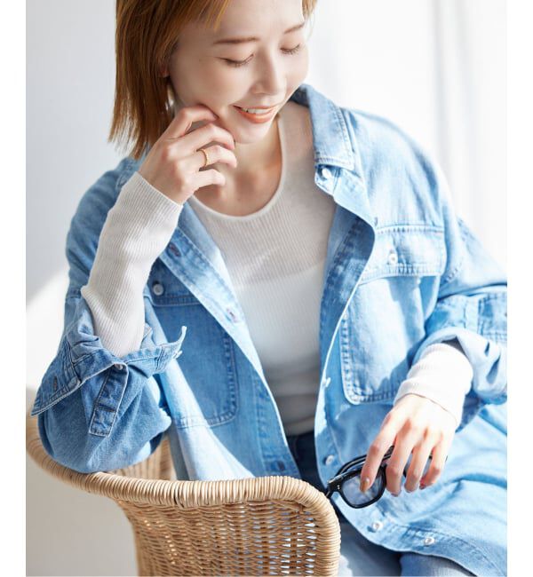 SLOBE IENA「《WEB限定/追加2》スイビハイゲージプルオーバー」|ニット・セーター|