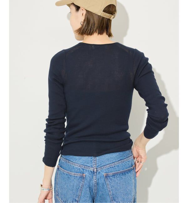 SLOBE IENA「《WEB限定/追加2》スイビハイゲージプルオーバー」|ニット・セーター|