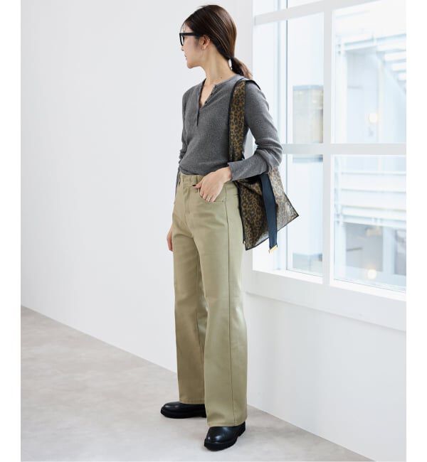 SLOBE IENA「《WEB限定/追加》スイビハイゲージヘンリープルオーバー」|ニット・セーター|