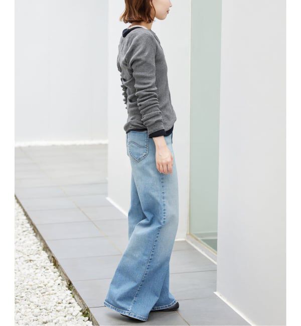 SLOBE IENA「《WEB限定/追加》スイビハイゲージヘンリープルオーバー」|ニット・セーター|